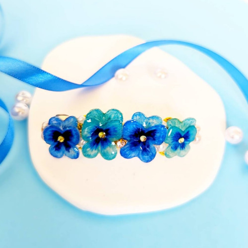 ビオラ】ベビーヘアクリップキッズヘアクリップヘアピン