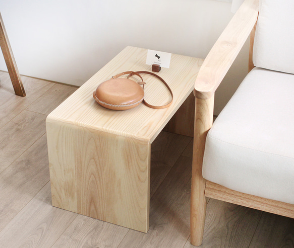 預購款-原木桌邊几 /小矮桌/沙發邊桌/桌几 第2張的照片