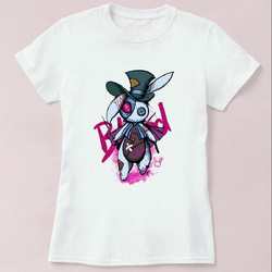 Curse Rabbit Doll 2 うさぎTシャツ 2枚目の画像