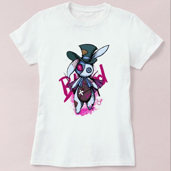 咒兔娃娃2 Rabbit T-shirt 第2張的照片