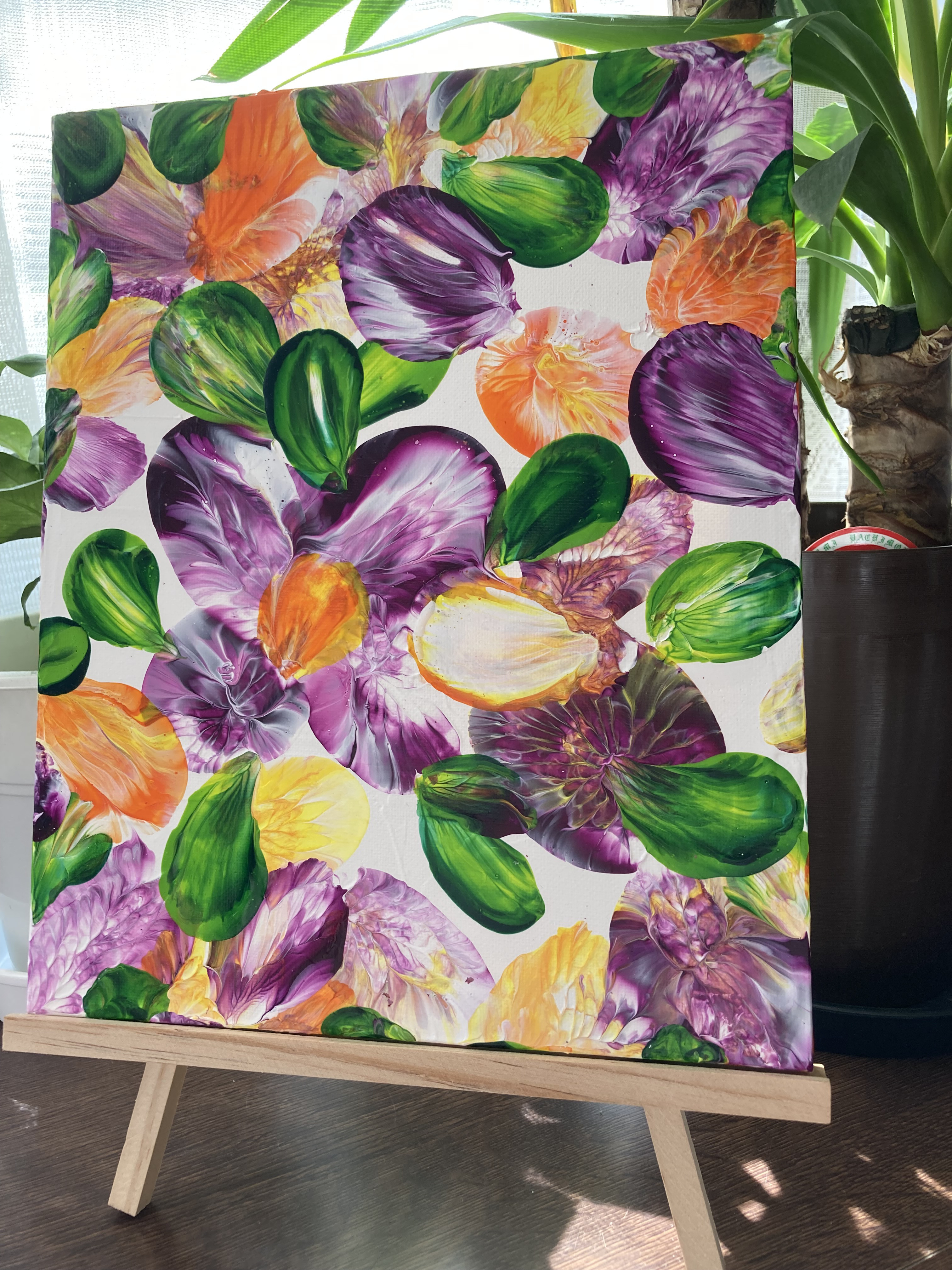 原画 現代アート 抽象画 フラワーボタニカル 絵画 Jupiter. 33333 通販