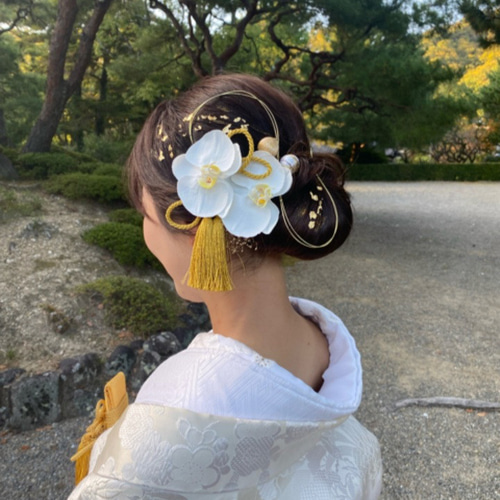 髪飾り成人式 髪飾り和装 卒業式 胡蝶蘭 胡蝶蘭髪飾り 結婚式 白 髪飾り成人式 髪飾り和装 卒業式 胡蝶蘭 胡蝶蘭髪飾り 結婚式 白