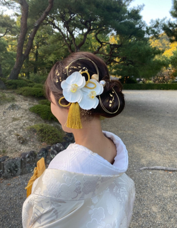 ホワイト　和装髪飾り　白無垢髪飾り　成人式髪飾り　結婚式髪飾り　花嫁髪飾り 楽天市場】【7/11迄 5％オフ クーポン】白無垢 髪飾り 成人式