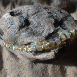 [十月生日石] 14kgf * Opal &amp; Moonstone Bracelet Opal &amp; Moonsto 第12張的照片