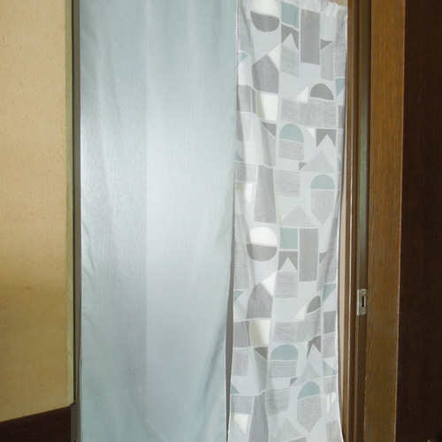 カフェカーテン【なっこ様オーダー品　ボイル&ケミカルレース　ギャザーカーテン】 出窓 小窓 レースカーテン カフェカーテン ギャザーテープ付き