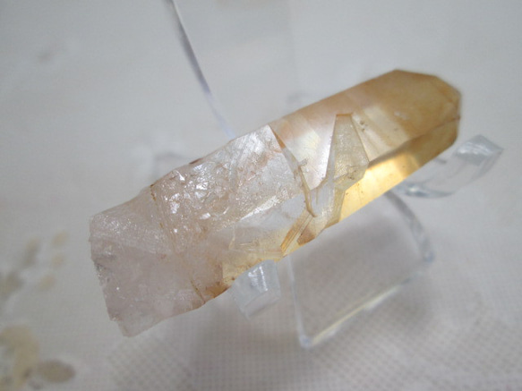 天然石　原石　タンジェリン水晶　ポイント　１０ｇ 4枚目の画像