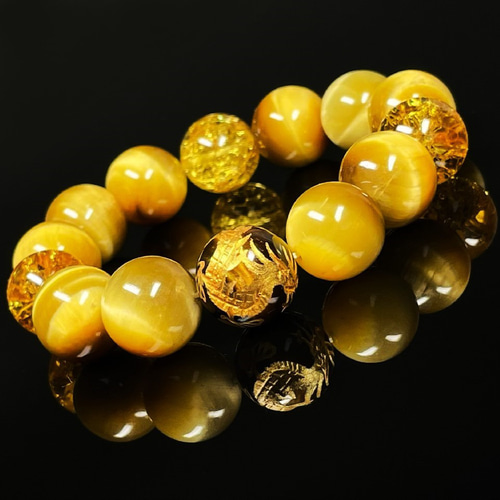 金運の種☆ゴールドルチルクォーツ×オーロラクォーツ 金運を引き寄せる黄金の煌めき ゴールデン ルチルクォーツ 磨き 原石