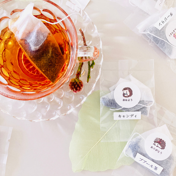【バラエティパック】メッセージ付き世界のお茶　8個入 1枚目の画像