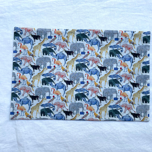 リバティ ランチョンマット 選べるサイズ / キューフォーザズー 動物