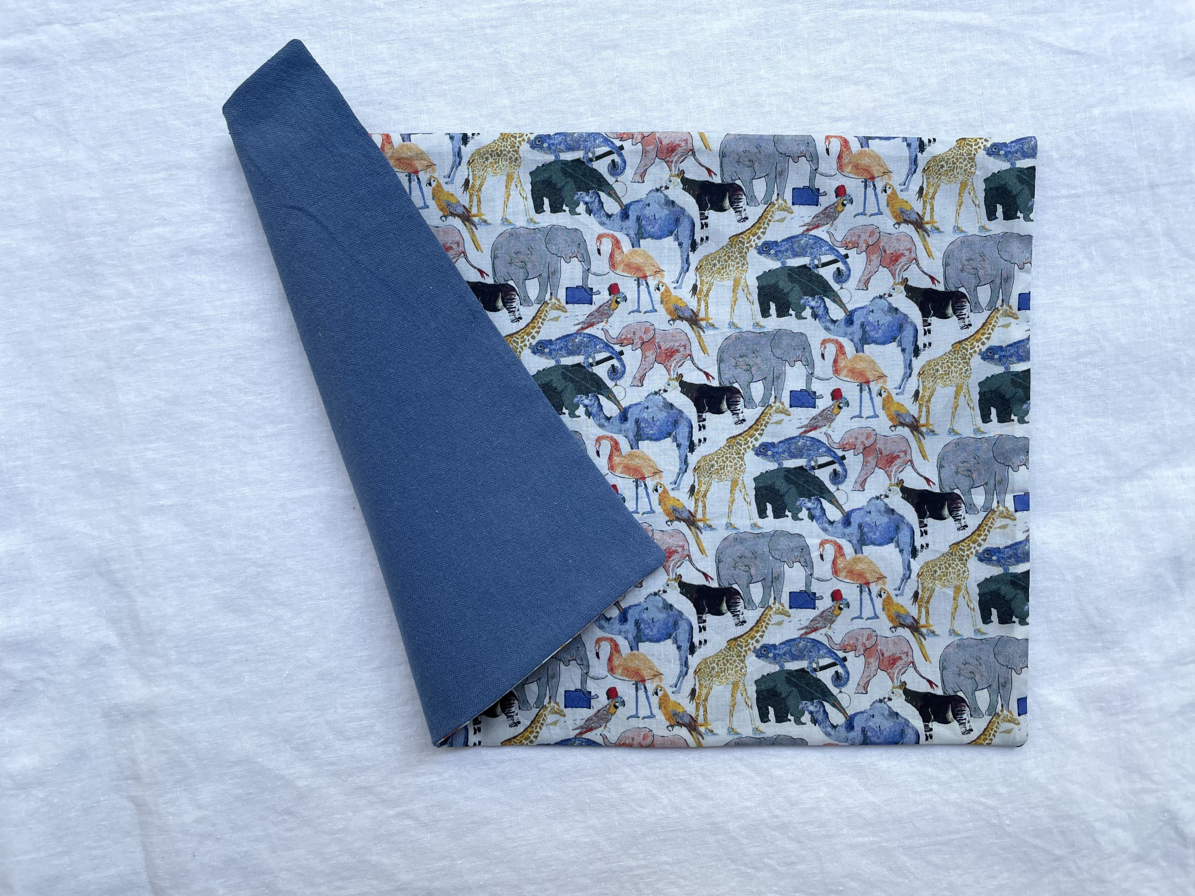 キューフォーザズーのランチョンマット☆リバティ リバティ ランチョンマット 選べるサイズ / キューフォーザズー 動物