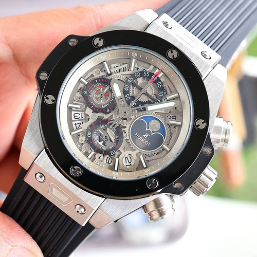 時計 HUELOT Classic Fusion Racing Grey Chronograph Titanium 45 mm | Hublot