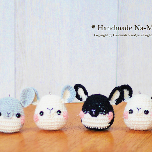 ☆即日発送☆あみぐるみ・korokoroチンチラ／約5cm あみぐるみ *Na-Myu