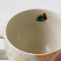 水玉と雫 + ぶた マグカップ A 8枚目の画像