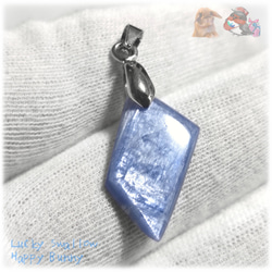 ◆ 限定品 チベット産 藍晶石 カイヤナイト Kyanite 欠片 原石 ペンダント ネックレス No.5236 3枚目の画像