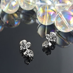 サージカルステンレスピアス ハートのピアス つけっぱなしOK 316L 3枚目の画像