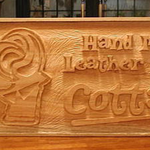 木製 木彫り（浮彫り）看板 制作いたします。 表札・ネームプレート