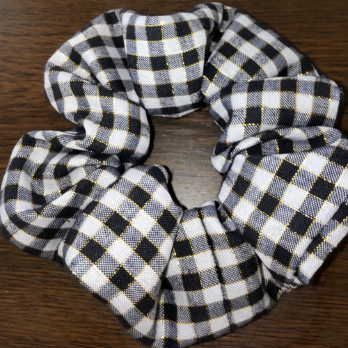 ギンガムチェックのシュシュ シュシュ nita 通販 14641479｜Creema