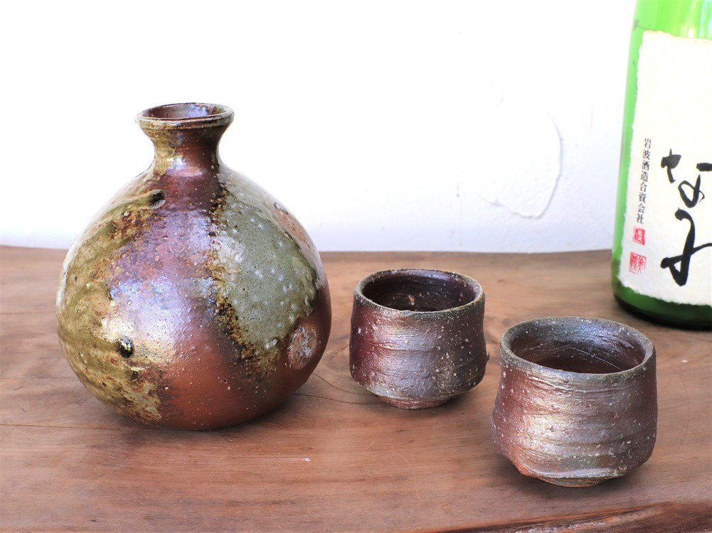 Creema限定 備前焼 晩酌セット　t-126