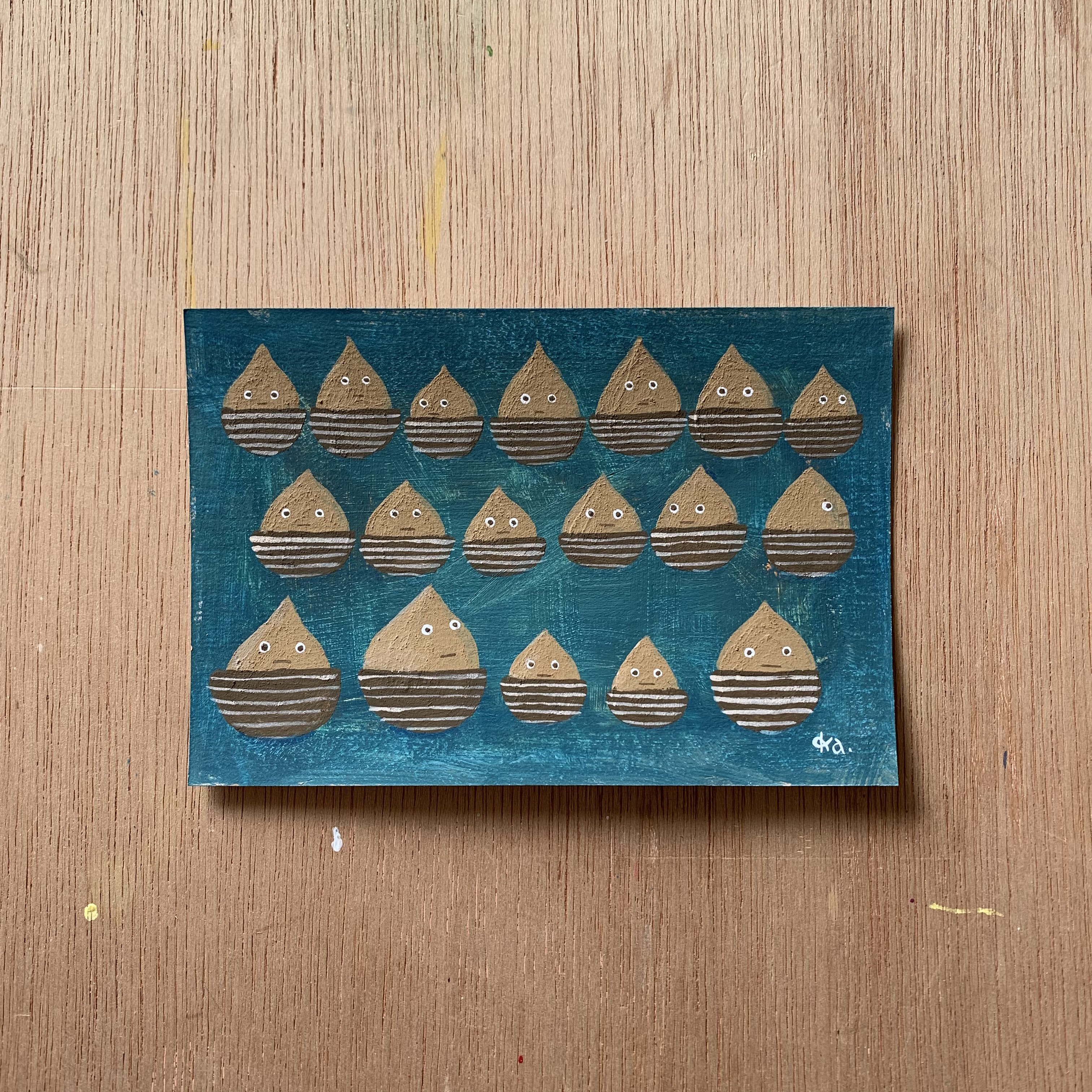 「団栗 」原画　送料無料