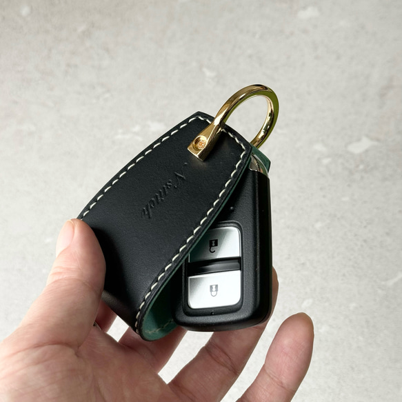 受注製作/スマートキーケース /ずり落ちない設計/配色６種/ホンダHONDA対応 3枚目の画像