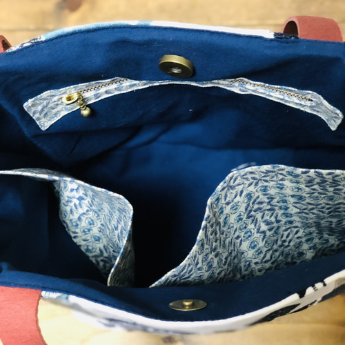 大人気作家さん ミナペルホネン ハンドメイド 大きながま口パッチ