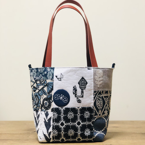 NEW○ミナペルホネン○ハンドメイド○2wayマールbag