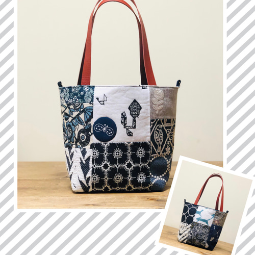 ミナペルホネン☆handmade☆トートバッグ （専用ページ⑨】ミナ