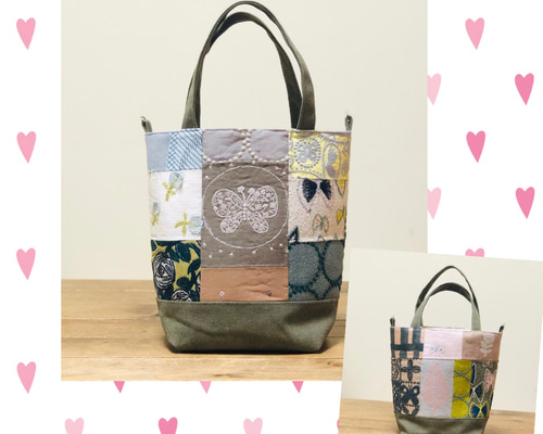 【専用】⑭ミナペルホネン*パッチワーク トートバッグ ハンドメイド ミナペルホネン パッチワーク トートバッグ