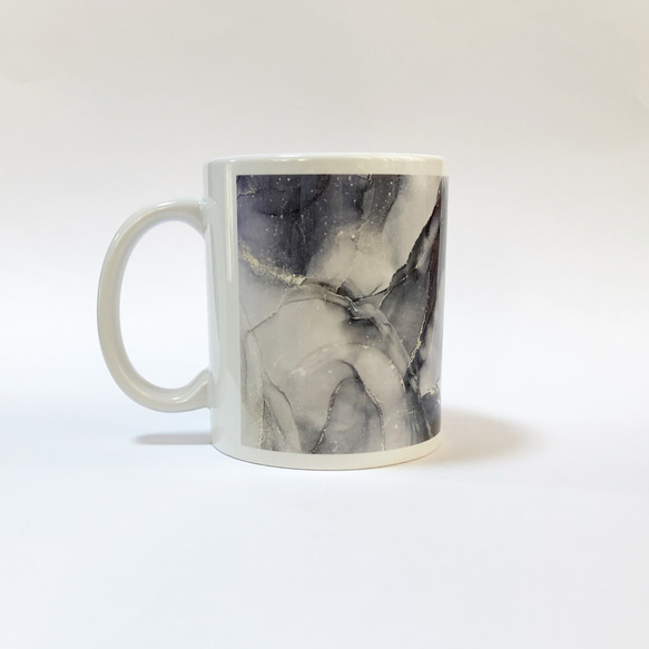 アルコールインクアート/マグカップ【夜空】 4枚目の画像