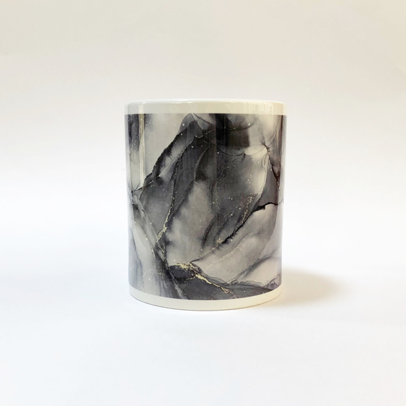 アルコールインクアート/マグカップ【夜空】 3枚目の画像