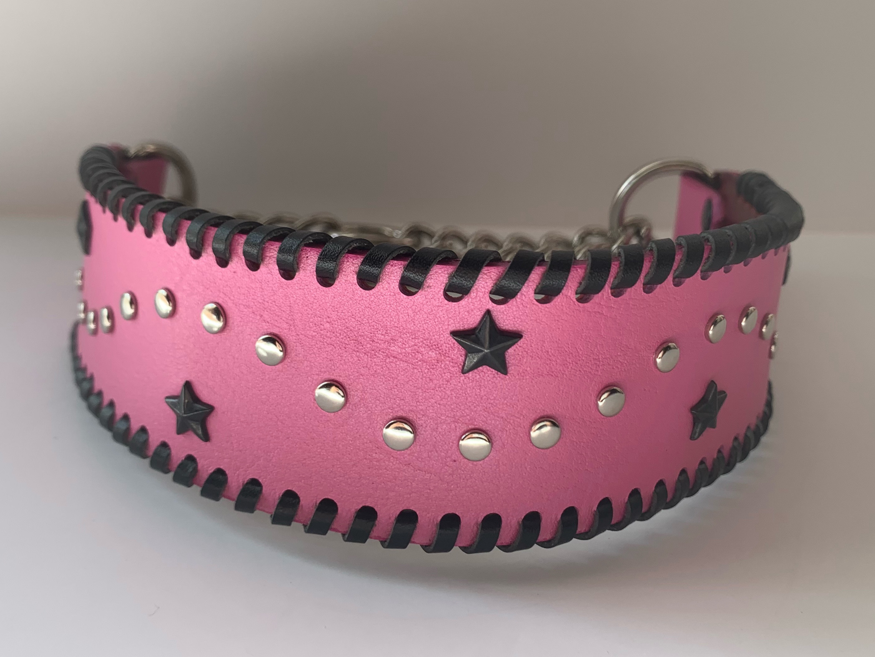 犬の本革ハーフチョークNo.138(大型犬)