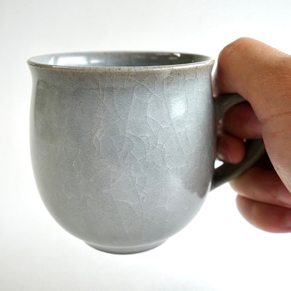 白瓷丸マグカップ 2枚目の画像