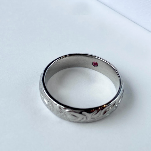 2人の幸せの形』ハワイアン ペアリング 結婚指輪 ステンレス