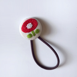 ブロッコリー刺繍のキラキラミニポーチ ポーチ kunokuno 通販