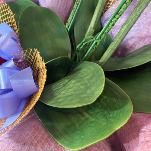 光触媒 人工観葉植物 ウォールグリーン フェイク フラワー リアル胡蝶