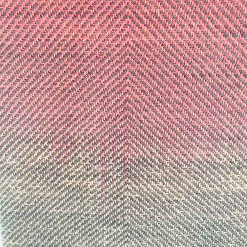 ストール ピンク グレー グラデーション ウール 男性 女性 手織り