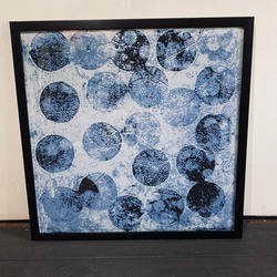 hacolor 『作品　title：polka dots blue』 1枚目の画像