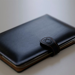 iPad MINI 6 5 クッション ケース  本革 ケース カバー [Black] 1枚目の画像