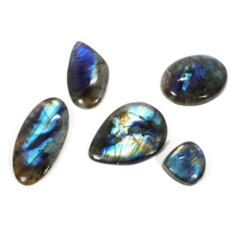 まとめ売りセール ラブラドライト カボション ルース  天然石 オーバル型 しずく型