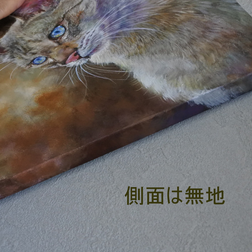猫の油絵原画 絵画 mimoza 通販 14645394｜Creema(クリーマ)