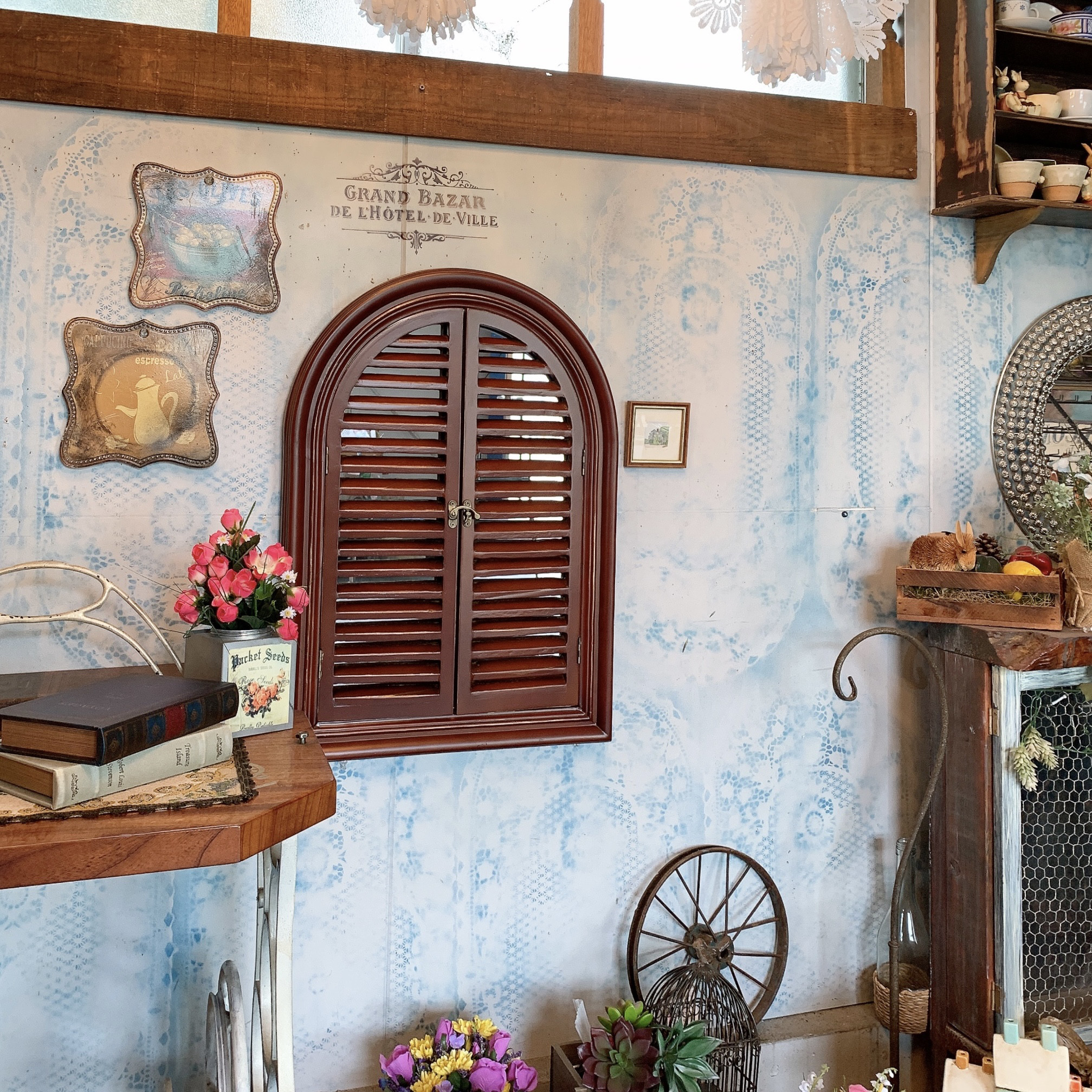 9枚鏡　ミラー　大型ミラー　海外風　カフェ風 9枚鏡 ミラー 大型ミラー 海外風 カフェ風