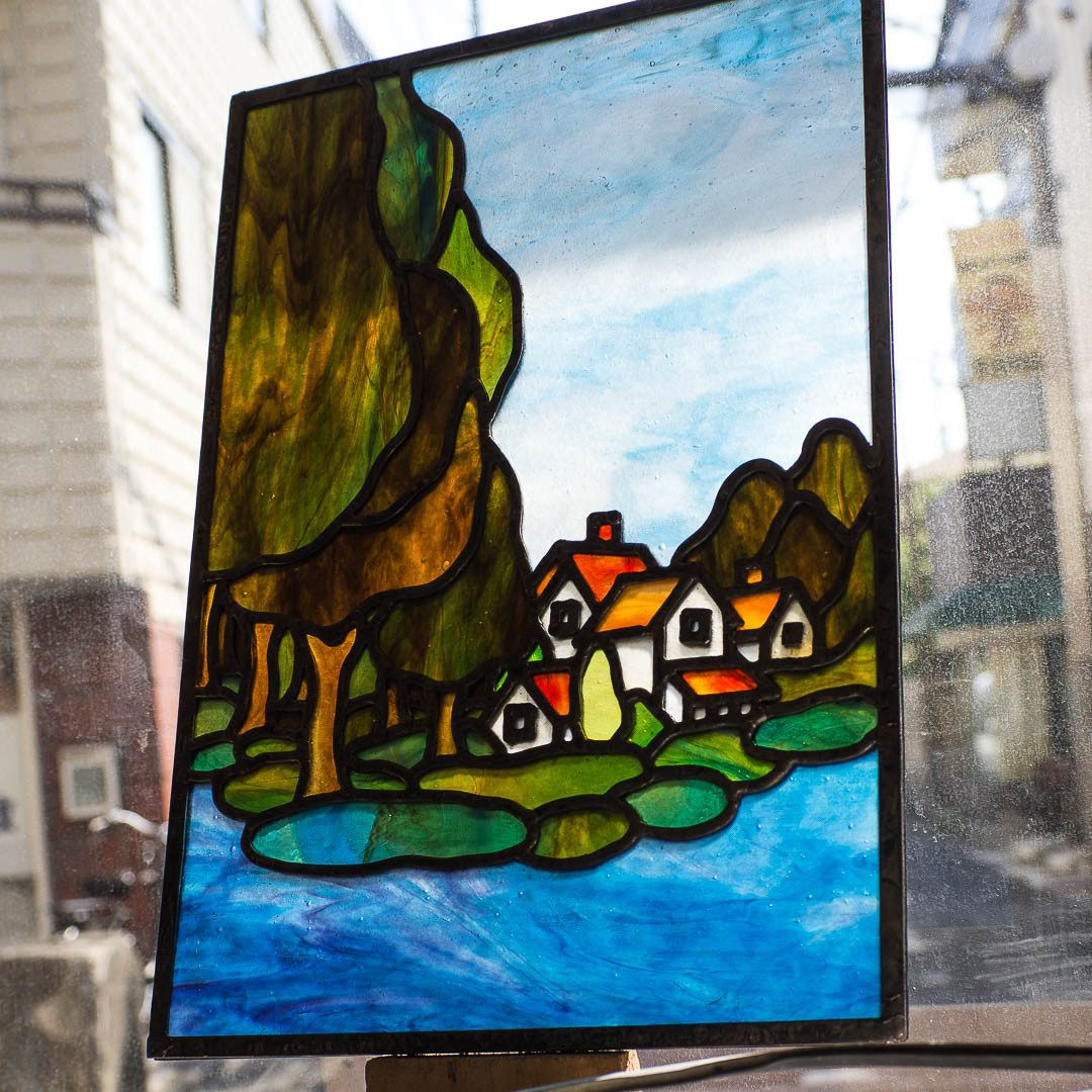 ステンドグラスパネル