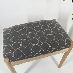 新作ミナペルホネン スツール タンバリン 北欧 minaperhonen　グレー　 6枚目の画像