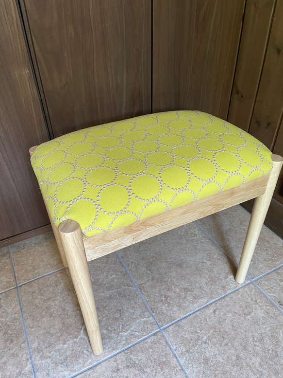 新作ミナペルホネン スツール タンバリン 北欧 minaperhonen　グレー　 5枚目の画像