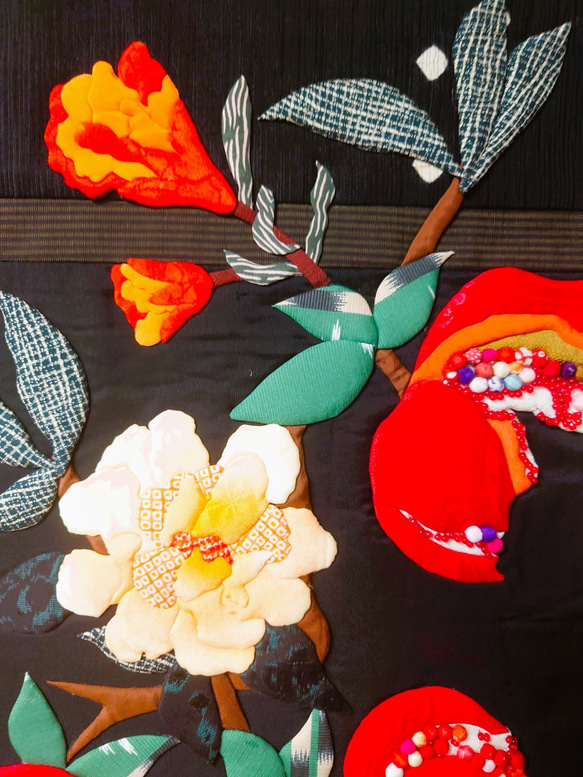 【キット】ザクロの花のタペストリー 2枚目の画像