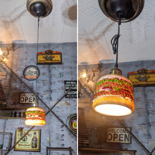 バーガーズカフェ シーリングライト/ アメリカンダイナー