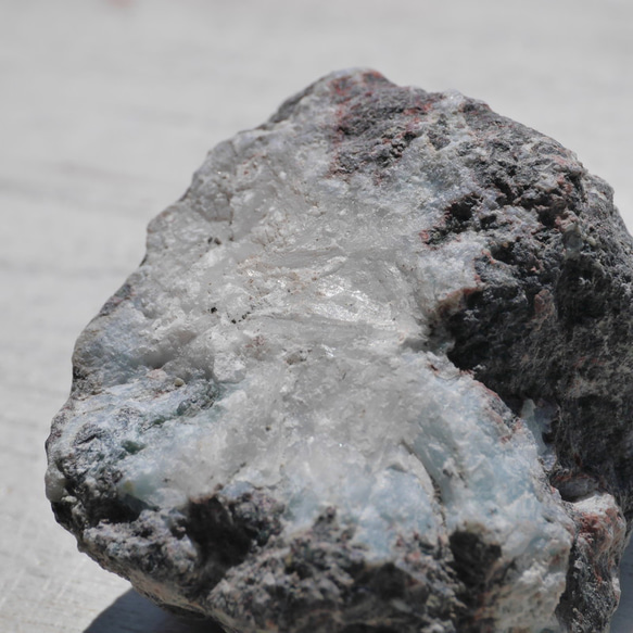 15%OFFSale天然石ラリマー約45mm(ドミニカ共和国産)母岩付き原石ラフ[lar-220916-02] 13枚目の画像