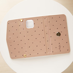 スマホケース　ショルダー　手帳型　ストラップ付き 5枚目の画像
