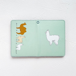 Friends of the Camelidae Bifold Pass Case Card Case 第5張的照片