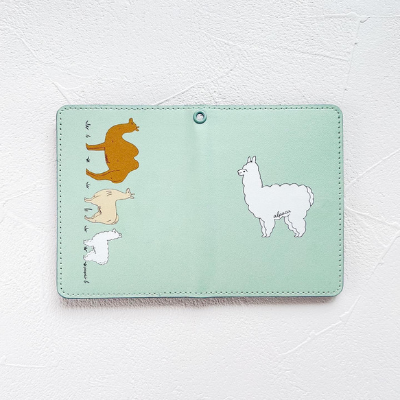 Friends of the Camelidae Bifold Pass Case Card Case 第5張的照片